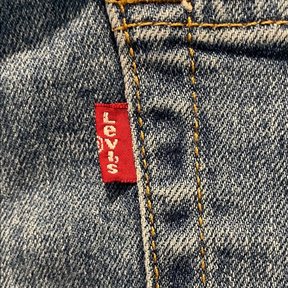 Levi's Men 505 Straight Leg Relaxed Fit Jeans Outdoor Causal High Waist - Picture 6 of 14